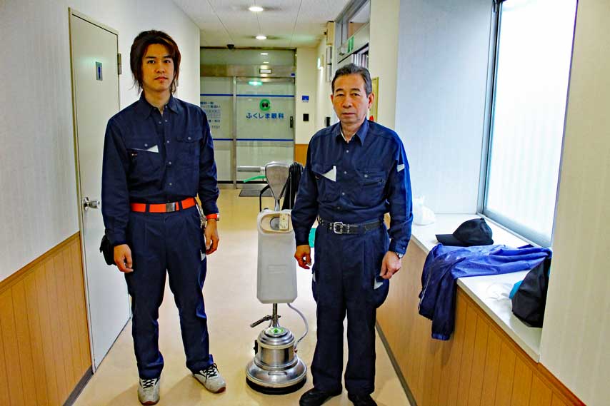 病院清掃スタッフ